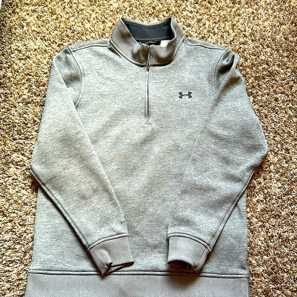Under Armour Tops - Unisex Under Armour Storm Heather grey quarter zip - S